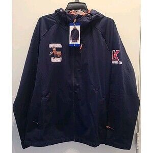 32 DEGREES MEN COOL WATERPROOF FULL ZIP FRONT POCKET JACKET(LRG ) NWT TECH Logo